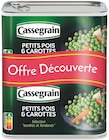 Petits Pois & Carottes - Cassegrain dans le catalogue Supermarchés Match