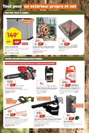 Promos Tronçonneuse dans le catalogue "Une rentrée bien rangée À prix très sages !" de Weldom à la page 7
