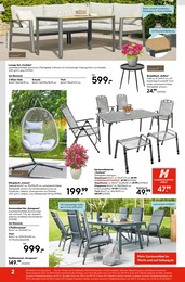 Stuhl im Hellweg Prospekt Wunderschne Blütenpracht auf S. 2