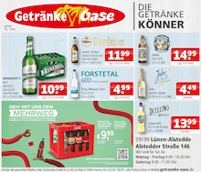 Aktueller Getränke Oase Getränkemärkte Prospekt für Olfen 10.06.2025 - 14.06.2025 Getränke Oase Prospekt für Olfen mit 1 Seite
