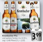 Aktuelles Pils Angebot bei E center in Villingen-Schwenningen ab 3,99 €