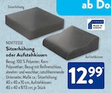 Sitzerhöhung von Novitesse im aktuellen ALDI SÜD Prospekt für 12,99 €
