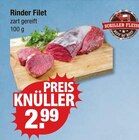 Rinder Filet im V-Markt Prospekt zum Preis von 2,99 €
