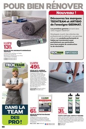 Promos Bâche dans le catalogue "POUR BIEN RÉNOVER COMPTEZ SUR NOUS..." de Gedimat Bâche en promo dans le catalogue Gedimat à la page 12