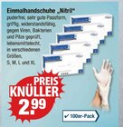 Einmalhandschuhe "Nitril" im aktuellen V-Markt Prospekt für 2,99 €