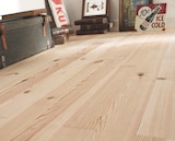 Plancher pin maritime déclassé en promo chez Castorama Plancher pin maritime déclassé dans le catalogue Castorama