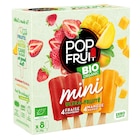 Glaces Bio organic - POP FRUIT - Carrefour à Antibes Glaces Bio organic - POP FRUIT en promo chez Carrefour Antibes à 3,23 €