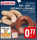 Blut-, Leber- oder Grützwurst Angebote von Rasting bei EDEKA Herne für 0,77 €