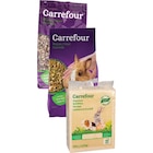 SUR TOUTE L'ALIMENTATION ET L'HYGIÈNE DES RONGEURS ET LAPINS - CARREFOUR - Carrefour à Nice SUR TOUTE L'ALIMENTATION ET L'HYGIÈNE DES RONGEURS ET LAPINS - CARREFOUR en promo chez Carrefour Nice