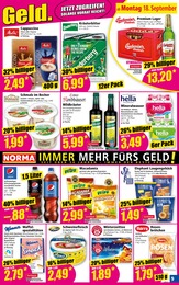 Bier Angebot im aktuellen Norma Prospekt auf Seite 9