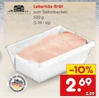 Aktuelle Wurst Angebote bei Netto Marken-Discount in Ulm Aktuelles Leberkäs-Brät Angebot bei Netto Marken-Discount in Ulm ab 2,69 €