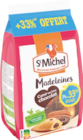 Madeleines cœur chocolat - ST MICHEL en promo à 3,45 € chez Aldi Madeleines cœur chocolat - ST MICHEL dans le catalogue Aldi