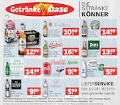 Aktueller Getränke Oase Prospekt mit Wasser, "Aktuelle Angebote", Seite 1