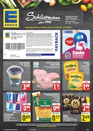 EDEKA Prospekt für Schwarzach mit 30 Seiten EDEKA Prospekt für Schwarzach: "Wir lieben Lebensmittel!", 30 Seiten, 14.07.2025 - 19.07.2025