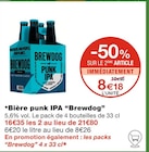 Promo Bière punk IPA à 8,18 € dans le catalogue Monoprix ""