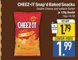 CHEEZ-IT Snap'd Baked Snacks im EDEKA Prospekt CHEEZ-IT Snap'd Baked Snacks von im aktuellen EDEKA Prospekt für 1,79 €