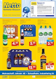 Netto Marken-Discount Prospekt DER ORT, AN DEM DU IMMER AUSGEZEICHNETE PREISE FINDEST. mit 2 Seiten