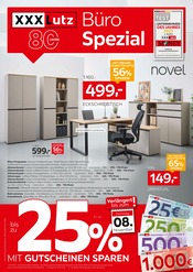 Schreibtisch im XXXLutz Möbelhäuser Prospekt in Haltern am See Aktueller XXXLutz Möbelhäuser Prospekt mit Schreibtisch, "Büro Spezial", Seite 1