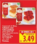 Cafeteria oder Café Landhaus Mandel-Bienenstich-Schnitte von Coppenrath & Wiese für 3,49 € bei E center im Angebot Cafeteria oder Café Landhaus Mandel-Bienenstich-Schnitte von Coppenrath & Wiese im aktuellen E center Prospekt