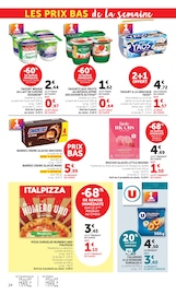 Pizza en promo dans le catalogue Super U à la page 24