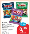 Harry Potter Fruchtgummies Edition im budni Prospekt Harry Potter Fruchtgummies Edition von Haribo im aktuellen budni Prospekt für 0,89 €