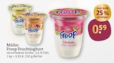 Froop Fruchtjoghurt Angebote von Müller bei tegut Schwäbisch Gmünd für 0,59 €