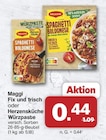 Fix und frisch Spaghetti Bolognese im Angebot bei famila Nordwest in Lingen Fix und frisch Spaghetti Bolognese Angebote von Maggi bei famila Nordwest Lingen für 0,44 €