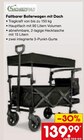 Faltbarer Bollerwagen mit Dach Angebote bei Netto Marken-Discount Beckum für 139,99 €