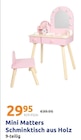 Schminktisch aus Holz im Angebot bei Action in Warendorf Schminktisch aus Holz Angebote von Mini Matters bei Action Warendorf für 29,95 €