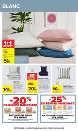 Promos Couette dans le catalogue "CARREFOUR" de Carrefour Couette en promo dans le catalogue Carrefour à la page 56