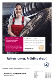 Aktueller Volkswagen Prospekt, "Der Frühling startet mit Power", mit Angeboten der Woche, gültig von 01.03.2026 bis 01.03.2026