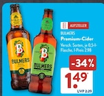 Premium-Cider im ALDI SĂD Prospekt Premium-Cider von Bulmers im aktuellen ALDI SĂD Prospekt fĂŒr 1,49 âŹ