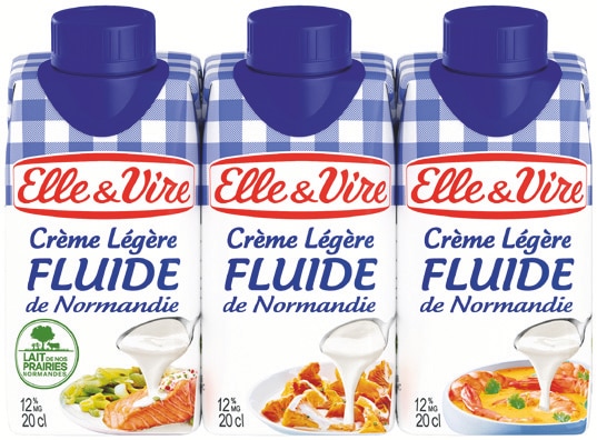 ELLE & VIRE Crème Fluide Légère de Normandie