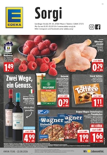 Aktueller EDEKA Prospekt für Moers und Ungebung, Seiten zum blättern EDEKA Prospekt Aktuelle Angebote mit Seiten in Moers und Umgebung
