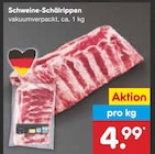 Aktuelles Schweine-Schälrippen Angebot bei Netto Marken-Discount in Mannheim ab 4,99 €