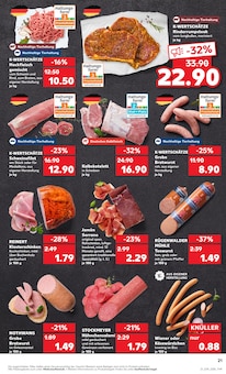 Schweinefilet im Kaufland Prospekt "Aktuelle Angebote" mit 54 Seiten (Trier)