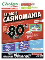 Catalogue Géant Casino "Le mois Casinomania", 88 pages, à Le Blanc-Mesnil, 11/11/2019 - 24/11/2019 Prospectus Géant Casino "Le mois Casinomania", 88 pages, à Le Blanc-Mesnil, 11/11/2019 - 24/11/2019