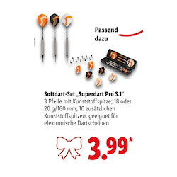 Softdart-Set „Superdart Pro S.1“