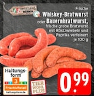 Aktuelles Whiskey-Bratwurst Angebot bei EDEKA in Koblenz ab 0,99 €