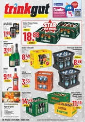 Aktueller Trinkgut Getränkemarkt Prospekt in Dernbach und Umgebung, "Aktuelle Angebote" mit 6 Seiten, 21.07.2025 - 26.07.2025