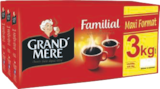 Café moulu - GRAND'MÈRE en promo chez Carrefour Versailles à 19,53 €