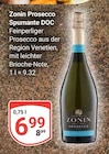 Prosecco Spumante DOC Angebote von Zonin bei GLOBUS Salzgitter für 6,99 €