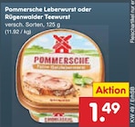 Leberwurst im Netto Marken-Discount Prospekt Leberwurst von Pommersche im aktuellen Netto Marken-Discount Prospekt für 1,49 €