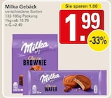 Gebäck Angebote von Milka bei WEZ Bad Oeynhausen für 1,99 €