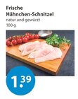 Frische Hähnchen-Schnitzel von  im aktuellen V-Markt Prospekt für 1,39 €