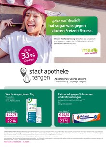 mea - meine apotheke Prospekt Unsere Mai-Angebote mit 6 Seiten