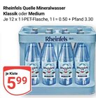 Aktuelle Wasser Angebote bei GLOBUS in Krefeld Aktuelles Klassik Angebot bei GLOBUS in Krefeld ab 5,99 €