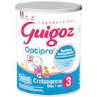 Croissance 3 en Poudre Optipro - GUIGOZ en promo chez Carrefour Avignon à 10,95 €