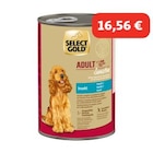 SELECT GOLD nourriture humide pour chien Sensitive Adult Insectes 6x400 g à 16,56 € dans le catalogue Maxi Zoo