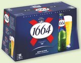 Biere blonde 5,5° - 1664 - Bi1 à Troyes Biere blonde 5,5° - 1664 en promo chez Bi1 Troyes à 8,55 €